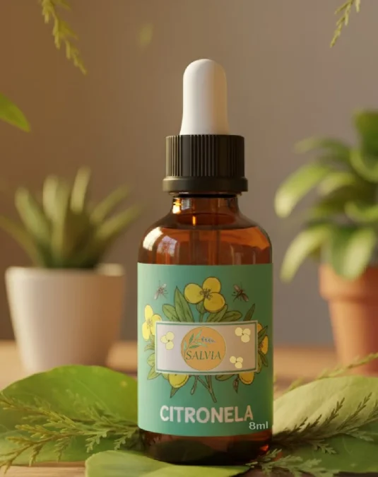 Esencia Salvia 08 ml Citronela