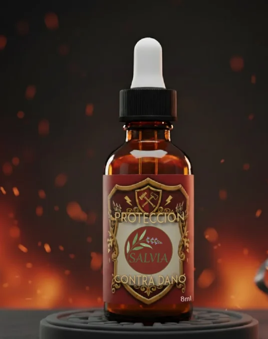 Esencia Salvia 08 ml Contra Daño