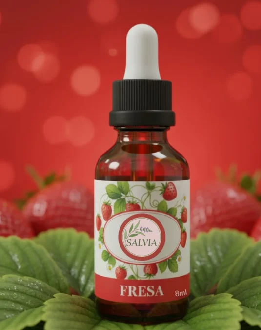 Esencia Salvia 08 ml Fresa