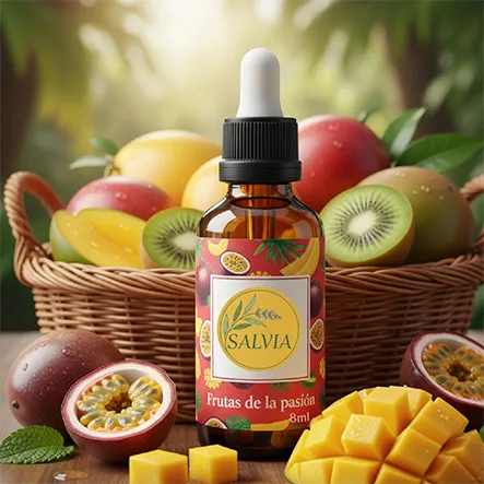 Esencia Salvia 08 ml Frutas de la Pasión