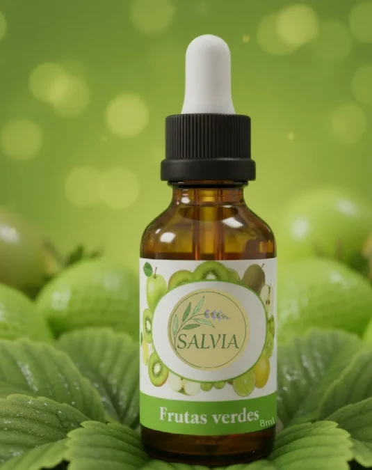 Esencia Salvia 08 ml Frutas Verdes