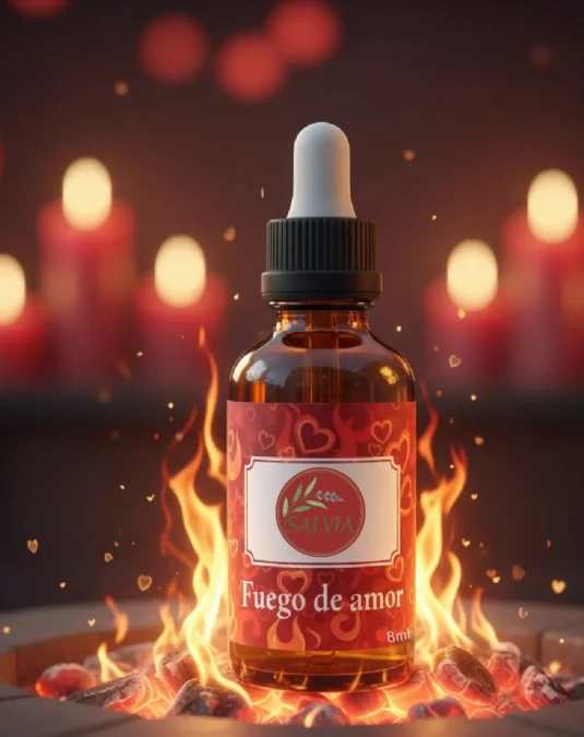 Esencia Salvia 08 ml Fuego de Amor