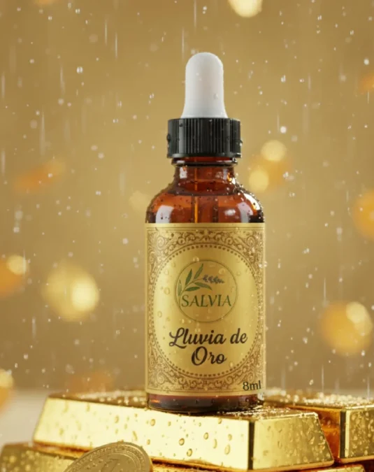 Esencia Salvia 08 ml Lluvia de Oro