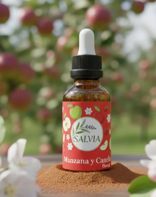 Esencia Salvia 08 ml Manzana Canela