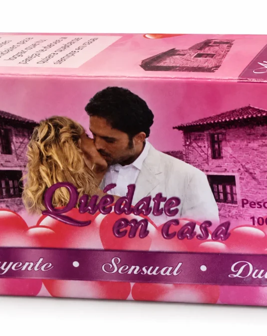 Jabón Quédate en Casa (Rosa)
