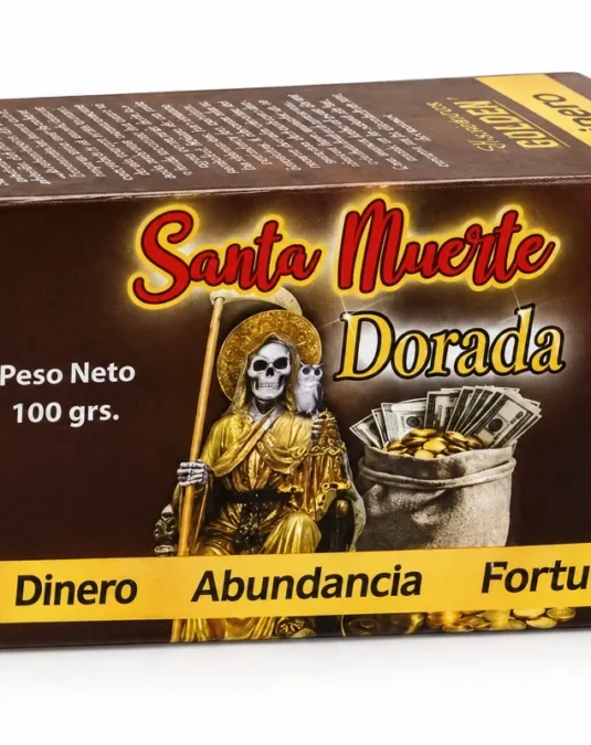 Jabón Santa Muerte Dorada