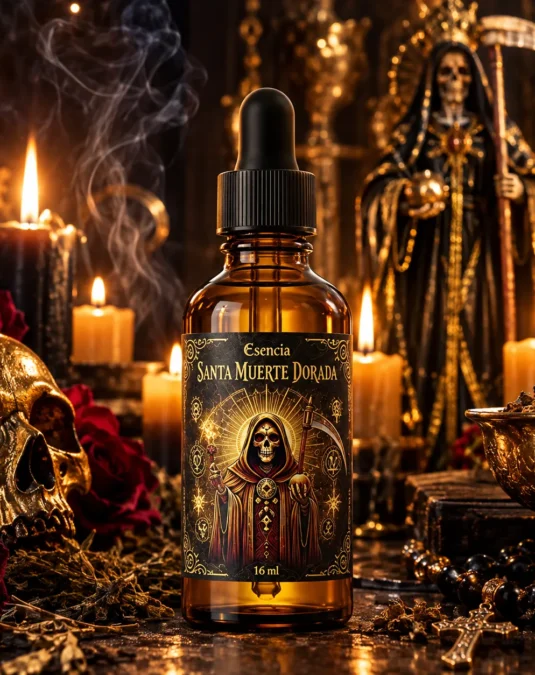 Esencia Japonesa 16 ml Santa Muerte Dorada