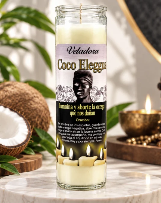 Veladora Coco Eleggua
