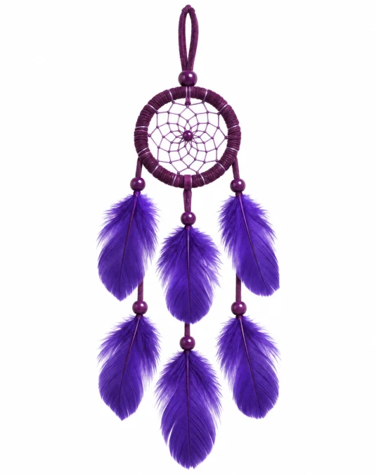 Atrapasueños Colgantes Morado