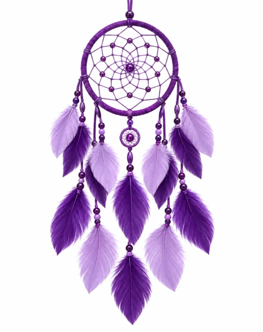 Atrapasueños Grande Morado