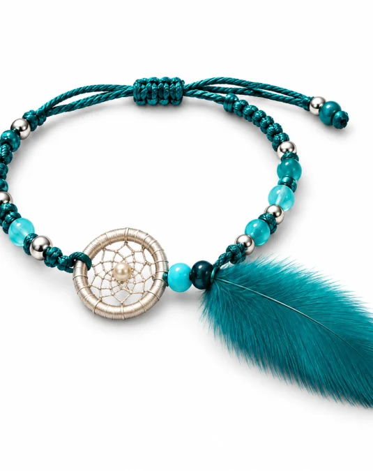 Pulsera de Atrapasueños Verde