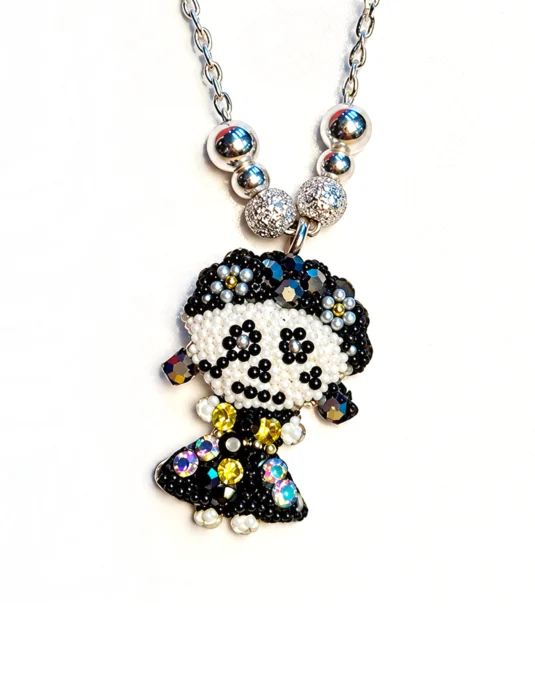 Collar de catrina de plata