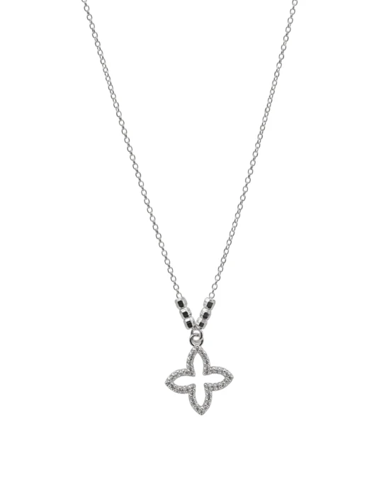 Collar de plata con diseño