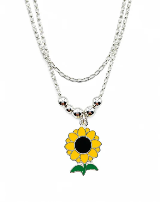 Collar de girasol