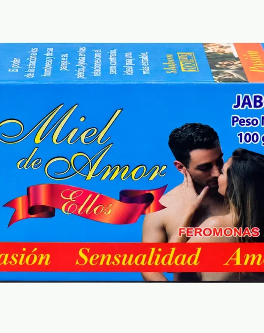 Jabón Miel de Amor Ellos Feromonas (Azul)