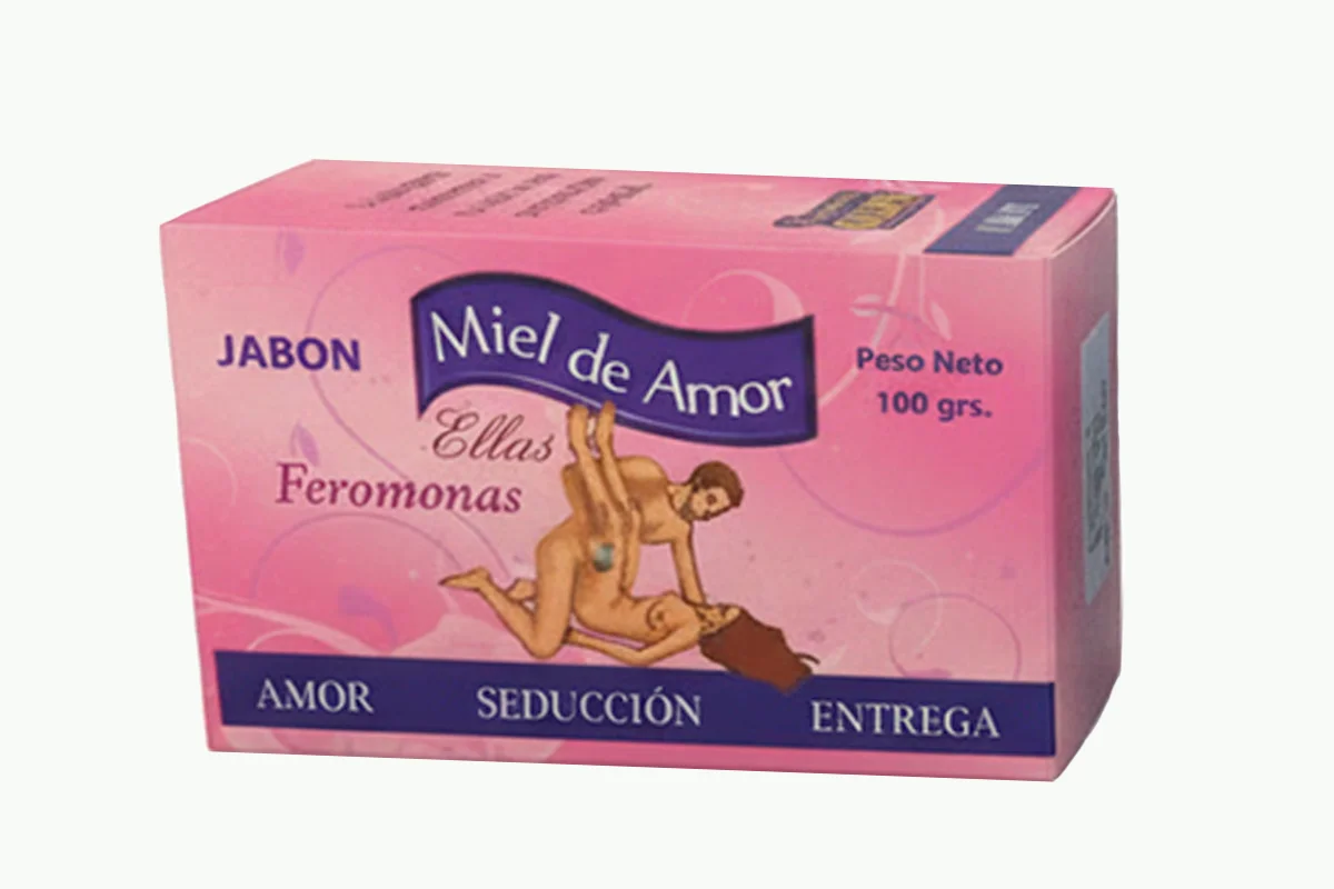 Jabón Miel de Amor Ellas Feromonas (Rosa)
