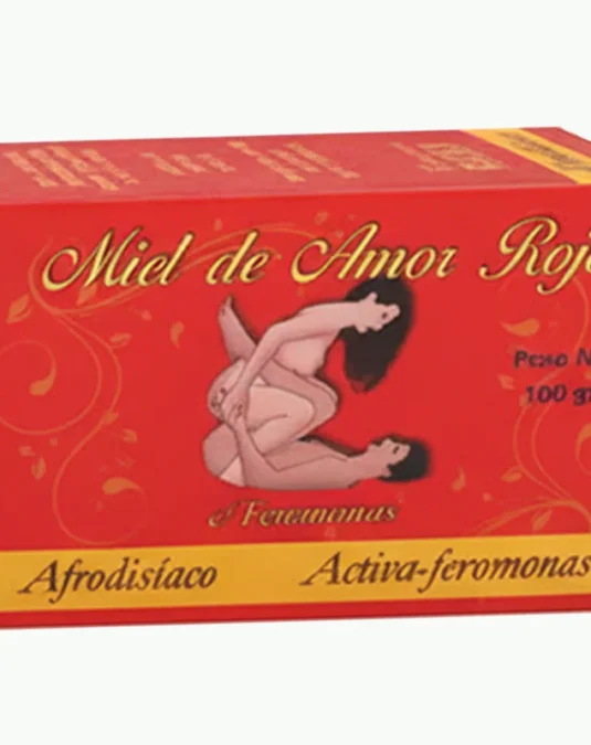 Jabón Miel de Amor Rojo Afrodisíaco Activa-feromonas (Rojo)