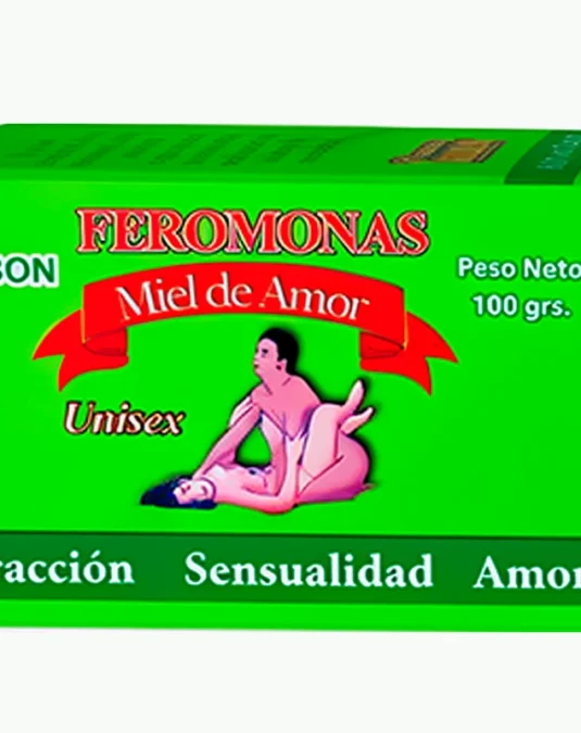 Jabón Feromonas Miel de Amor Unisex (Verde)