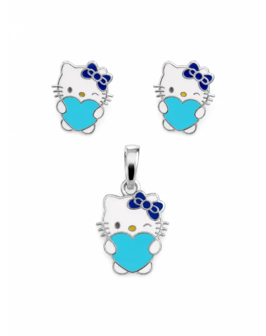 Juego de Plata de Hello Kitty