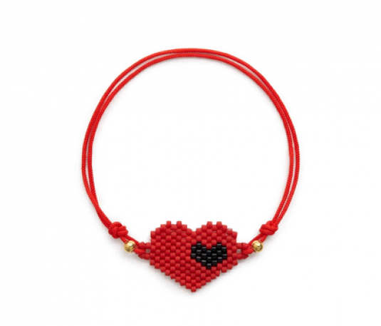 Pulsera Corazón Rojo Miyuk