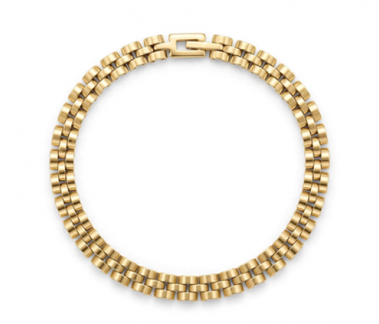 Pulsera Pantera Eslabón Dorado