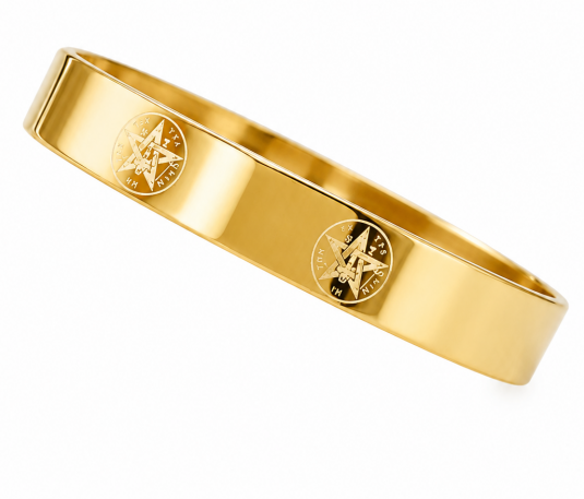 Brazalete Dorado con Estrellas