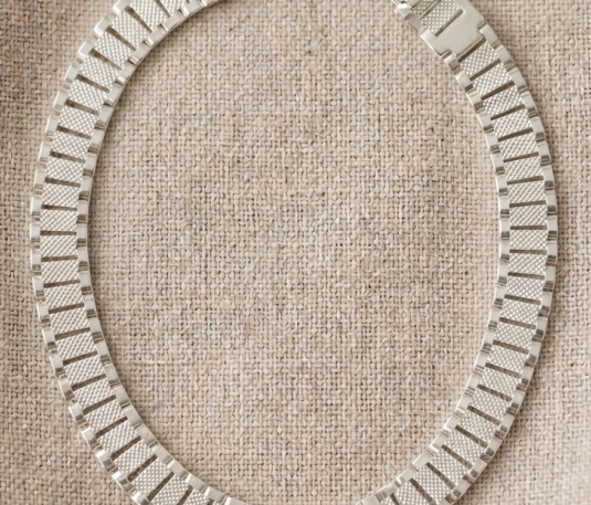 Pulsera de Plata Cuadrada