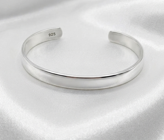 Pulsera de Plata Lisa