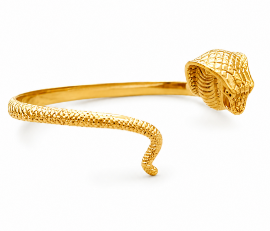 Brazalete Dorado de Serpiente